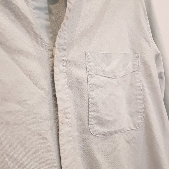 Uniqlo Light Blue Long Sleeve Oxford Buttom Down Shirt Slim Fit - Picture 2 of 9